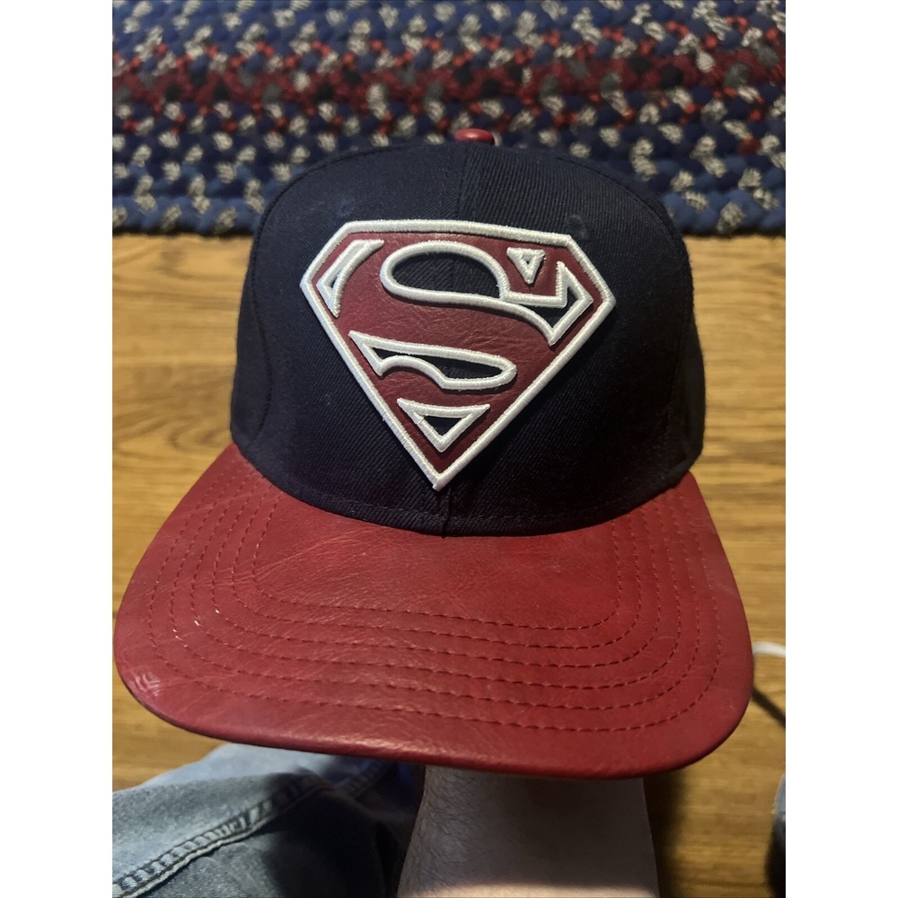 Superman Man Of Steel DC Comics Snapback Hat Cap